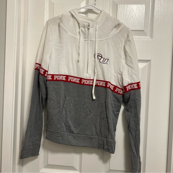 Women’s PINK Gonzaga U 1/4 Zip - Picture 1 of 1